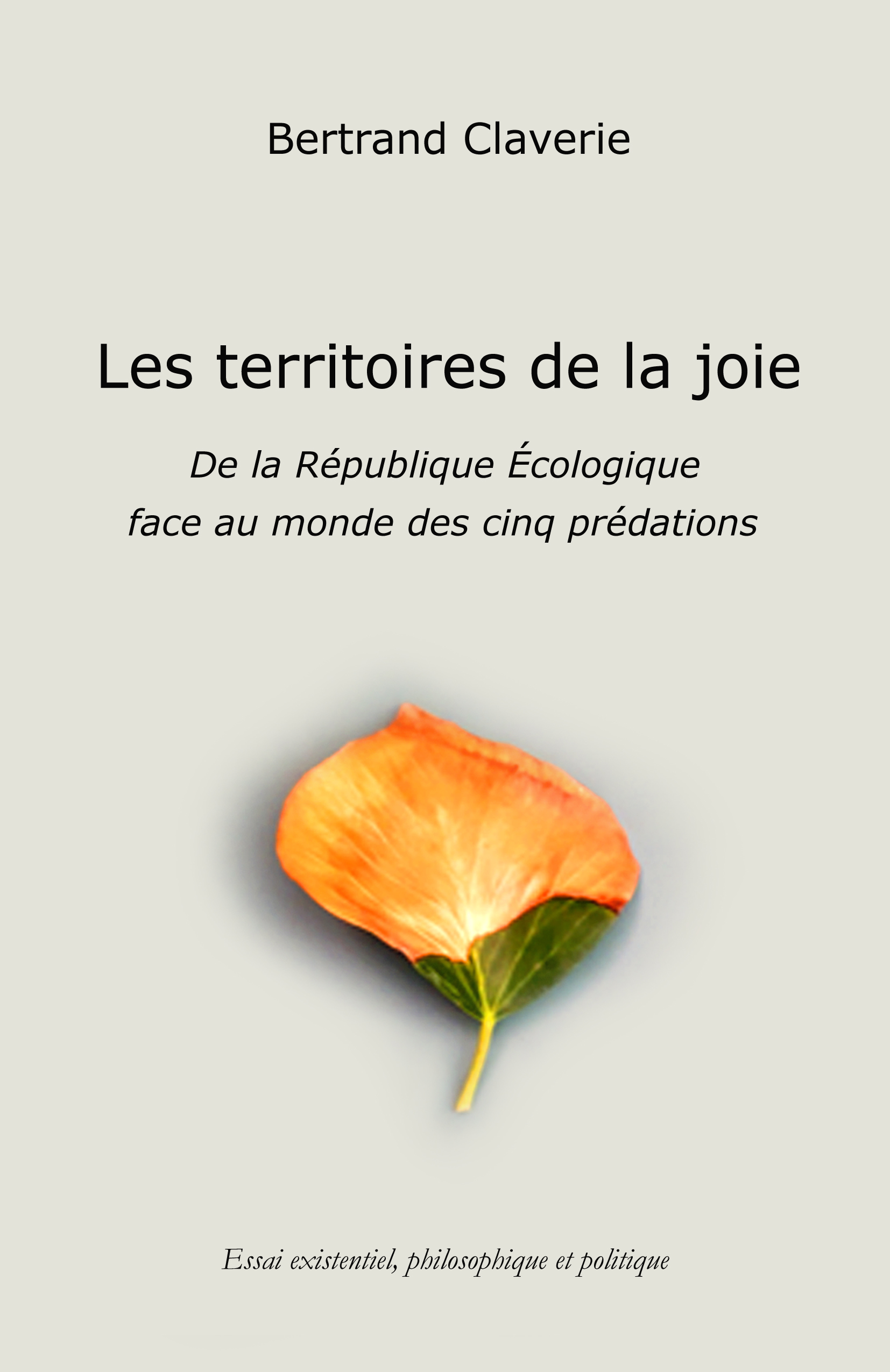 Couverture Les territoires de la joie