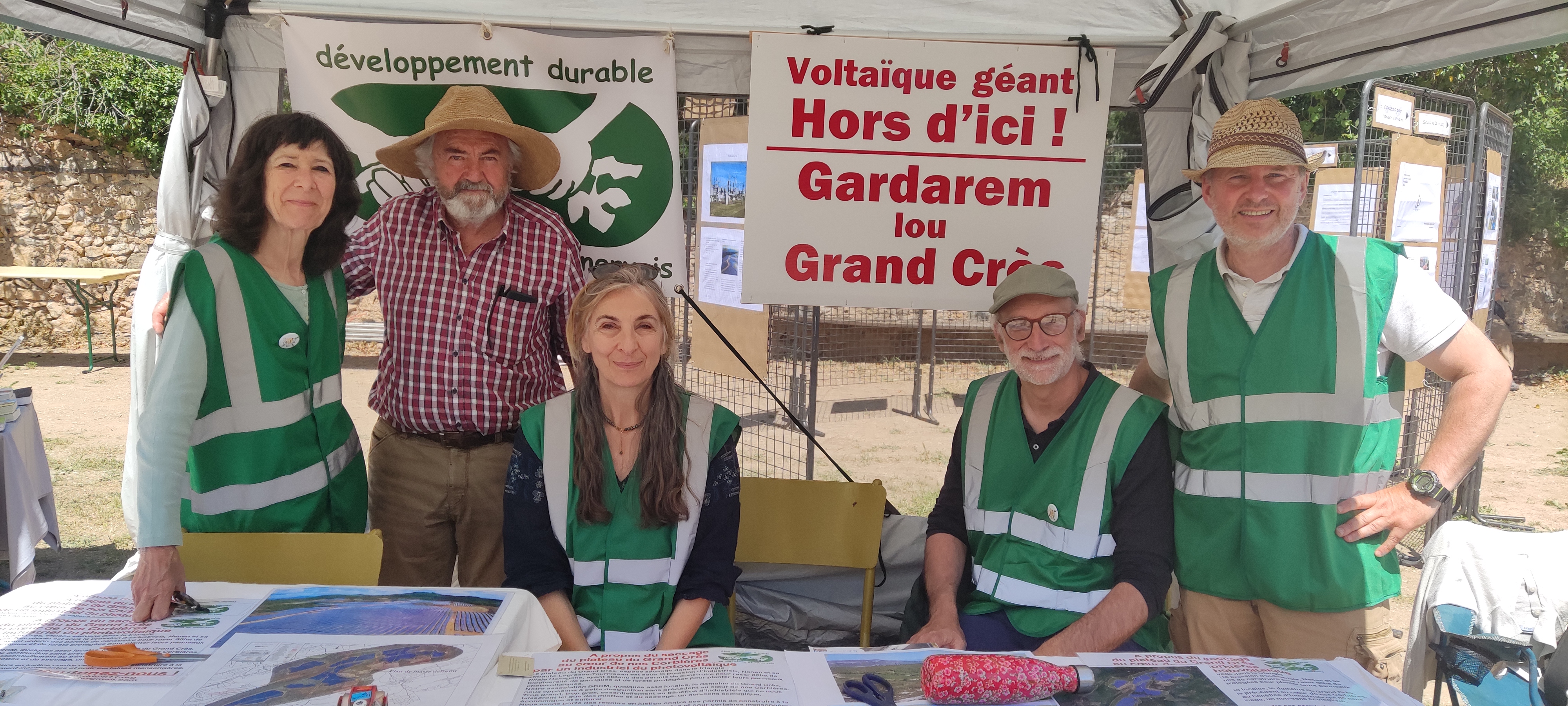 Stand de DDCM à la fête paysanne de Durban au mois de mai 2025